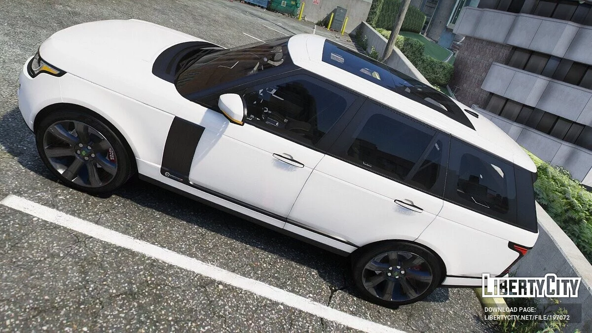 Чорна версія Range Rover / GTA 5