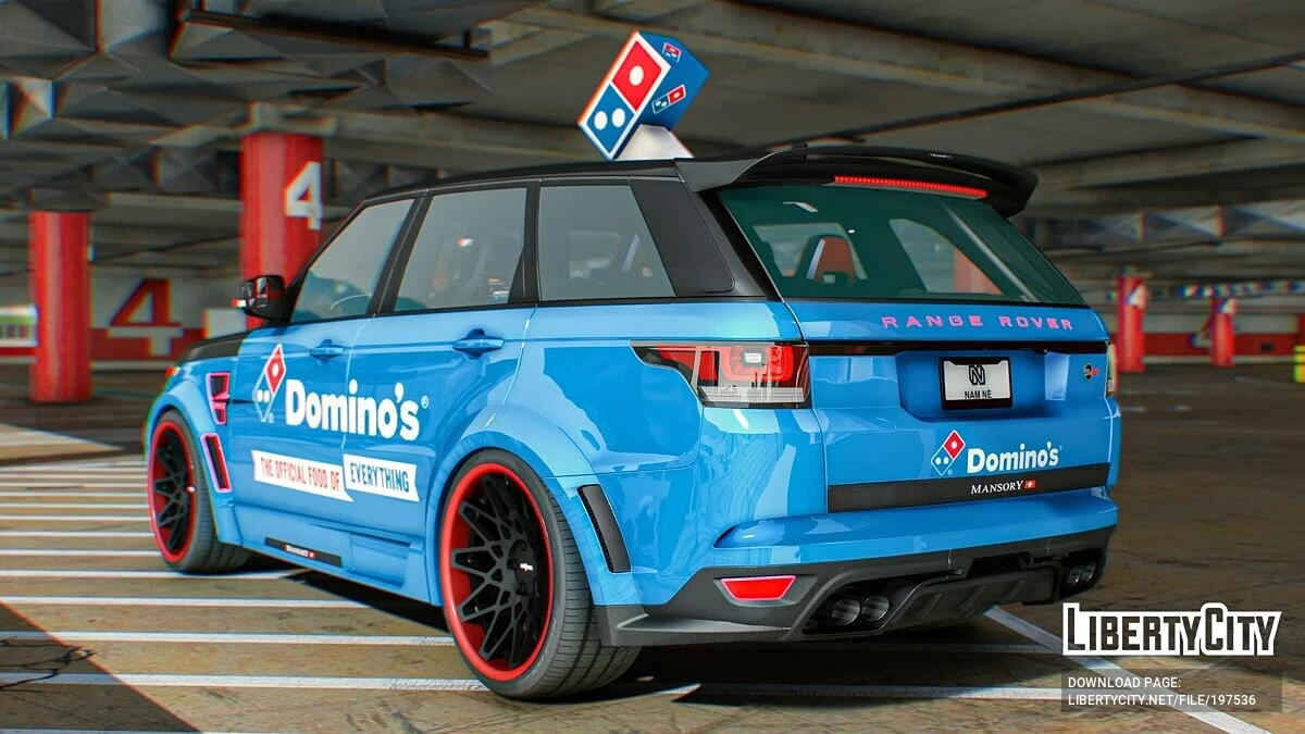 Range Rover Sport SVR Piza / GTA 5