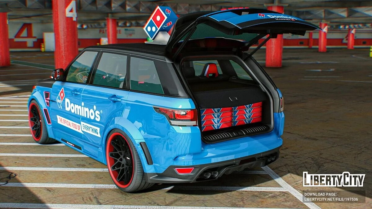 Range Rover Sport SVR Piza / GTA 5