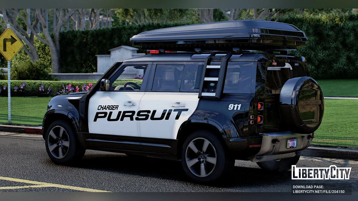 2023 Land Rover Defender 110 警车 / GTA 5