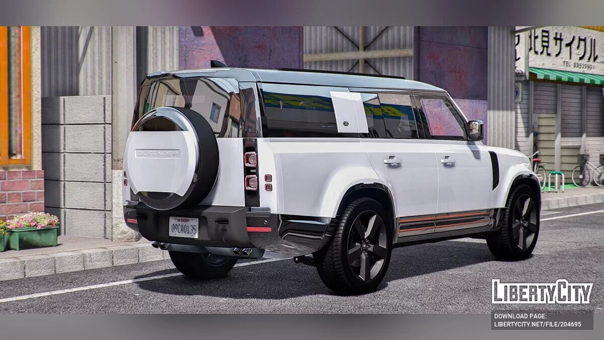 Mesin Land Rover Defender 90 V8 / GTA 5