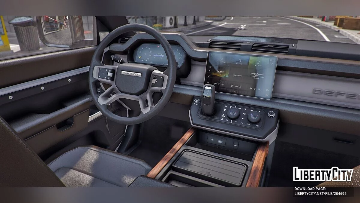 Mesin Land Rover Defender 90 V8 / GTA 5