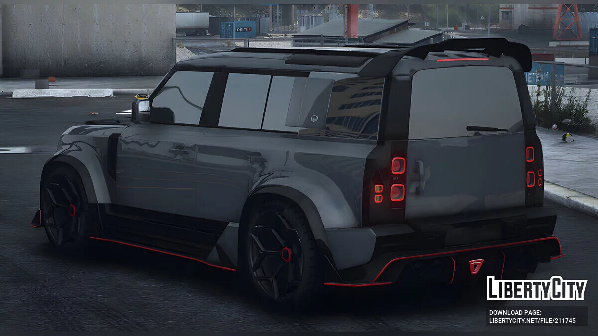 Land Rover Defender Venuum (Sem Emblemas) / GTA 5