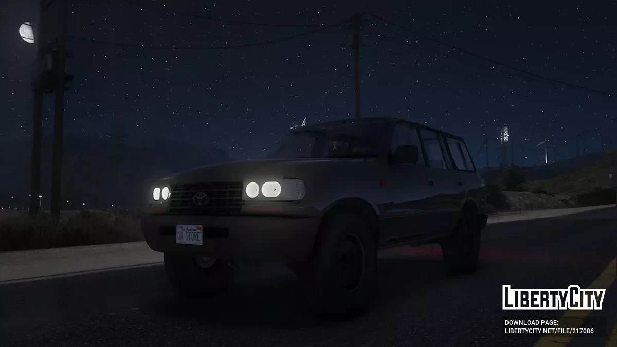 Land Cruiser 1997 v1.0 / GTA 5