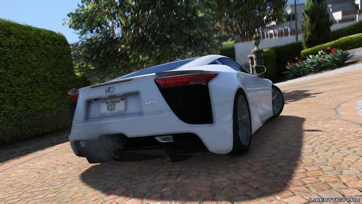 2010 Lexus LFA [Add-On] v1.1 / GTA 5