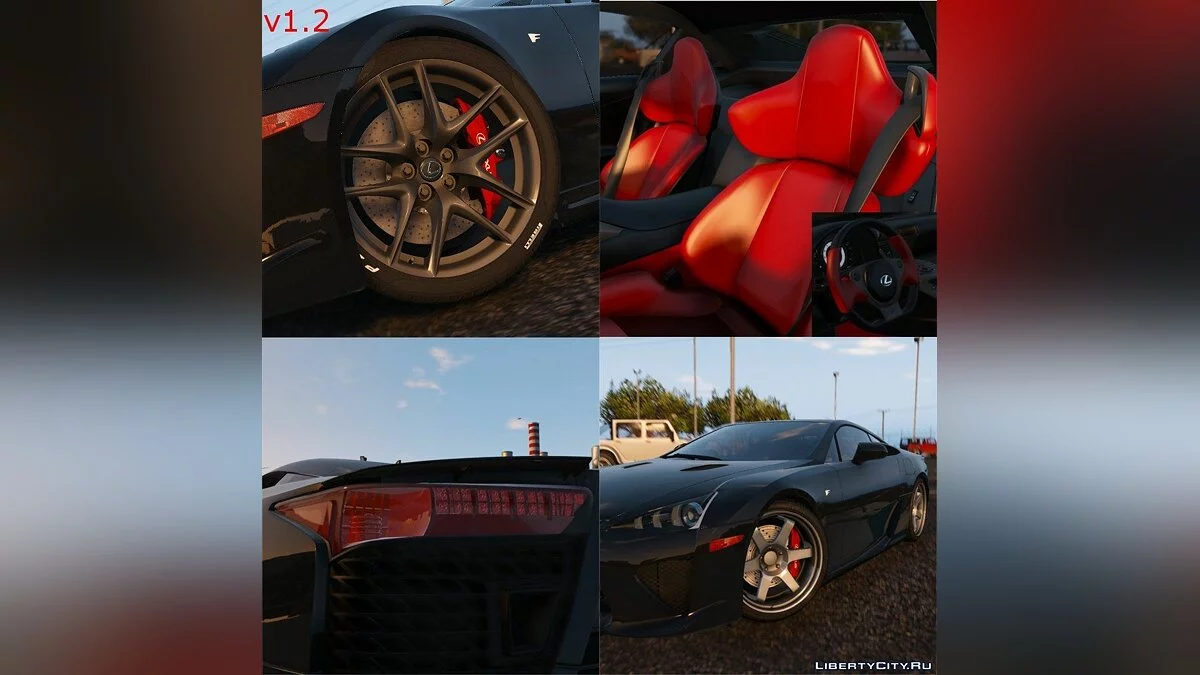 2010 Lexus LFA [Ajout/Remplacement | Peinture] v1.3 / GTA 5