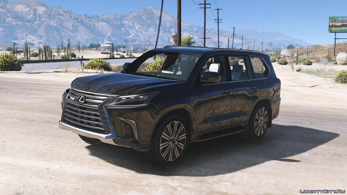 2016 Lexus LX 570 [Add-On / Replace] [FINAL] / GTA 5