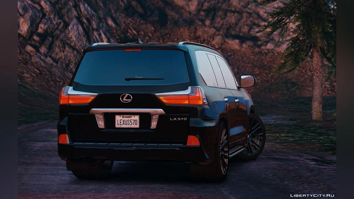 Lexus LX570 2016 [Replace] 1.0 / GTA 5