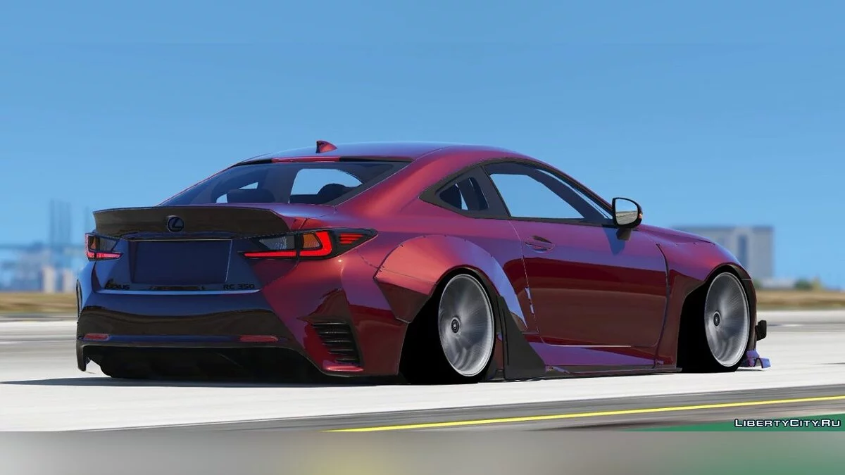 Lexus RC350 Rocket Bunny [Replace] 1.1 / GTA 5