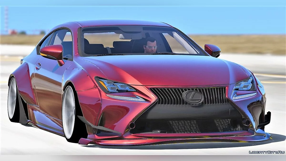 Lexus RC350 Rocket Bunny [Replace] 1.1 / GTA 5