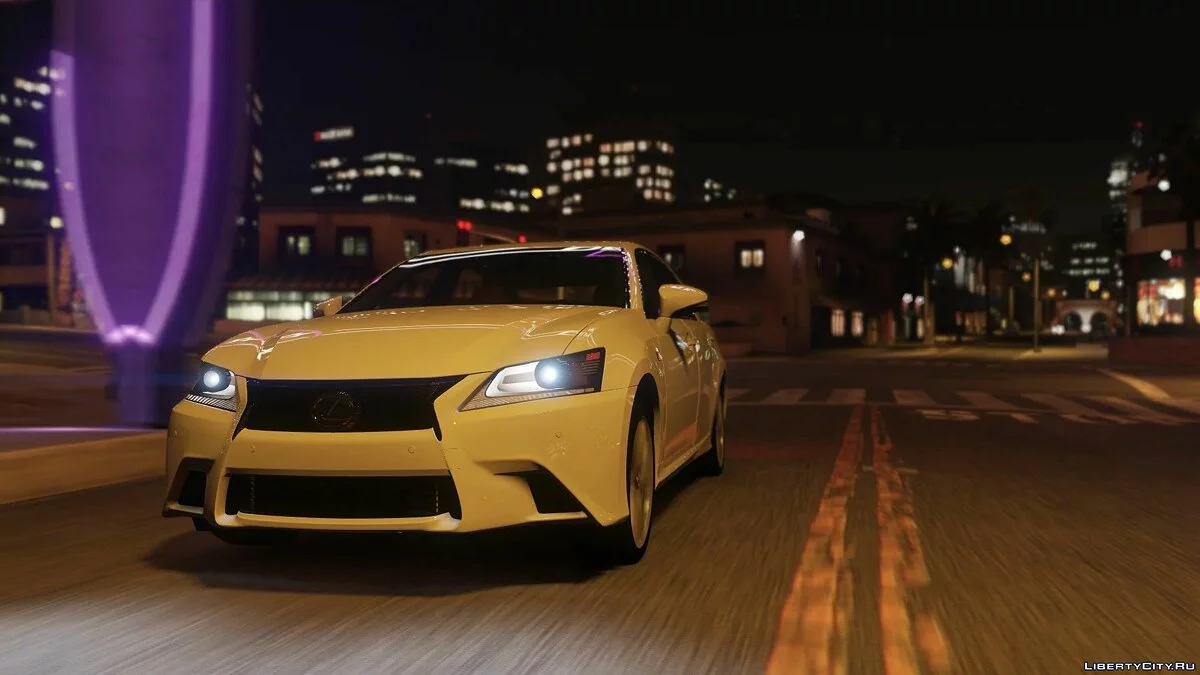 Lexus GS 350F Sport [Add-On | LODs | Vorlage] 1.1 / GTA 5