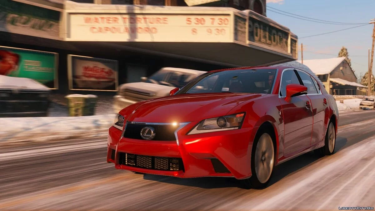 Lexus GS 350F Sport [Add-On | LODs | Vorlage] 1.1 / GTA 5