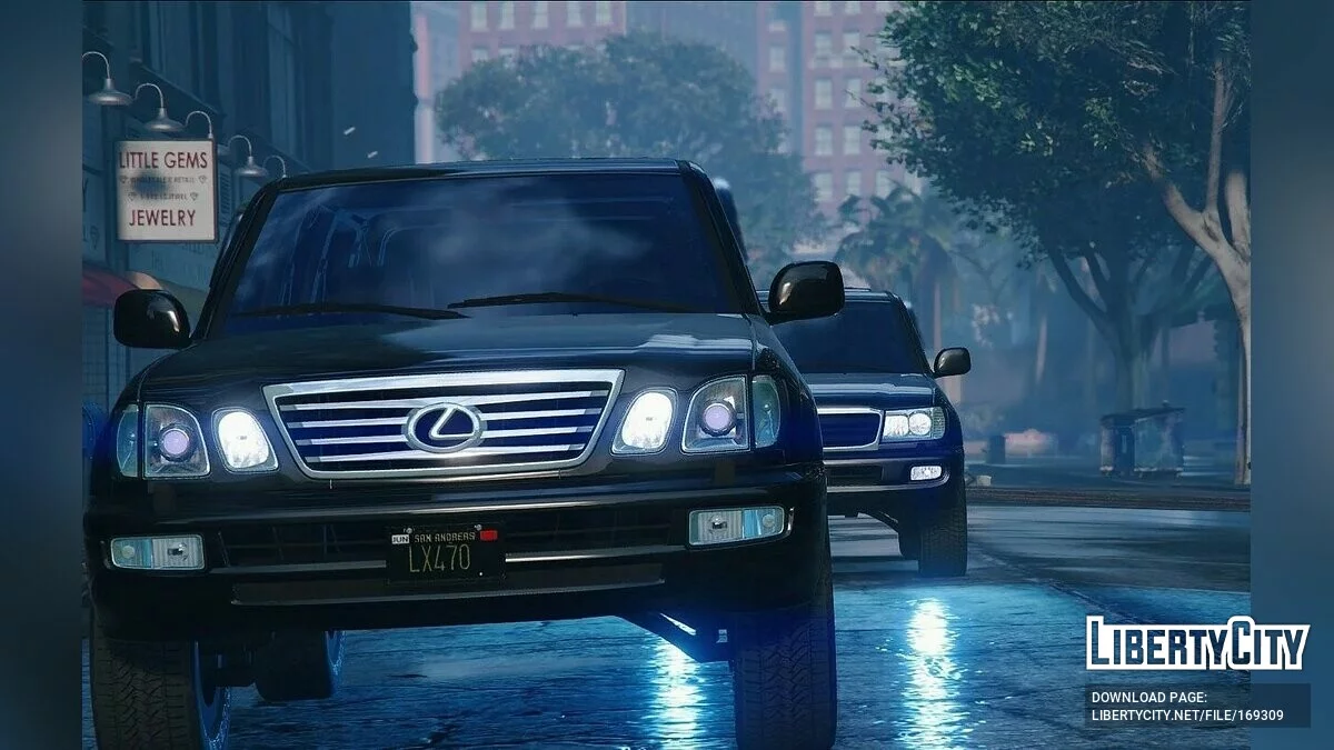 Lexus LX470 v1.0 / GTA 5