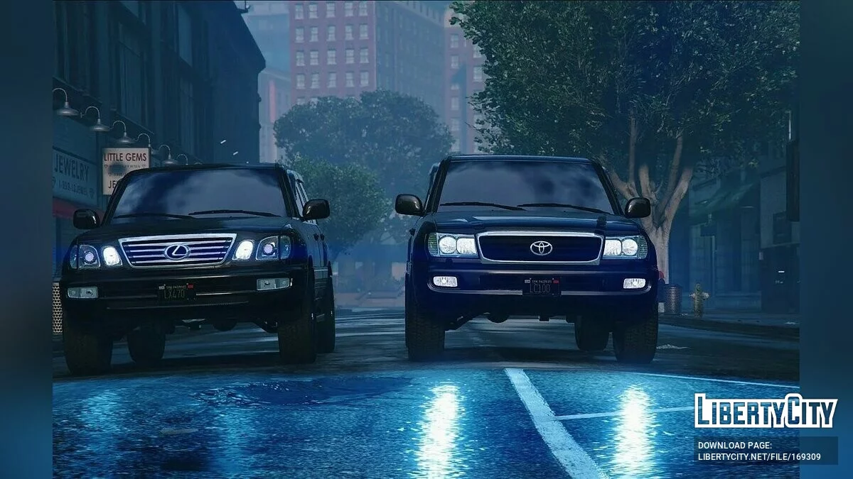 Lexus LX470 v1.0 / GTA 5
