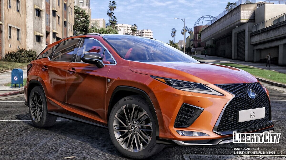 Lexus rx для гта 5 фото 6