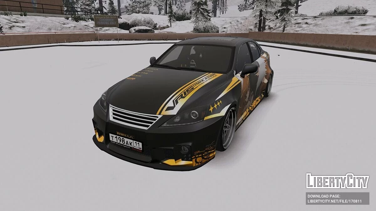 Lexus ISF Aimgain x HR Bodykit / GTA 5