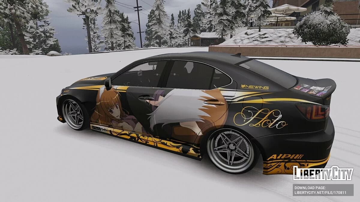 Lexus ISF Aimgain x HR Bodykit / GTA 5