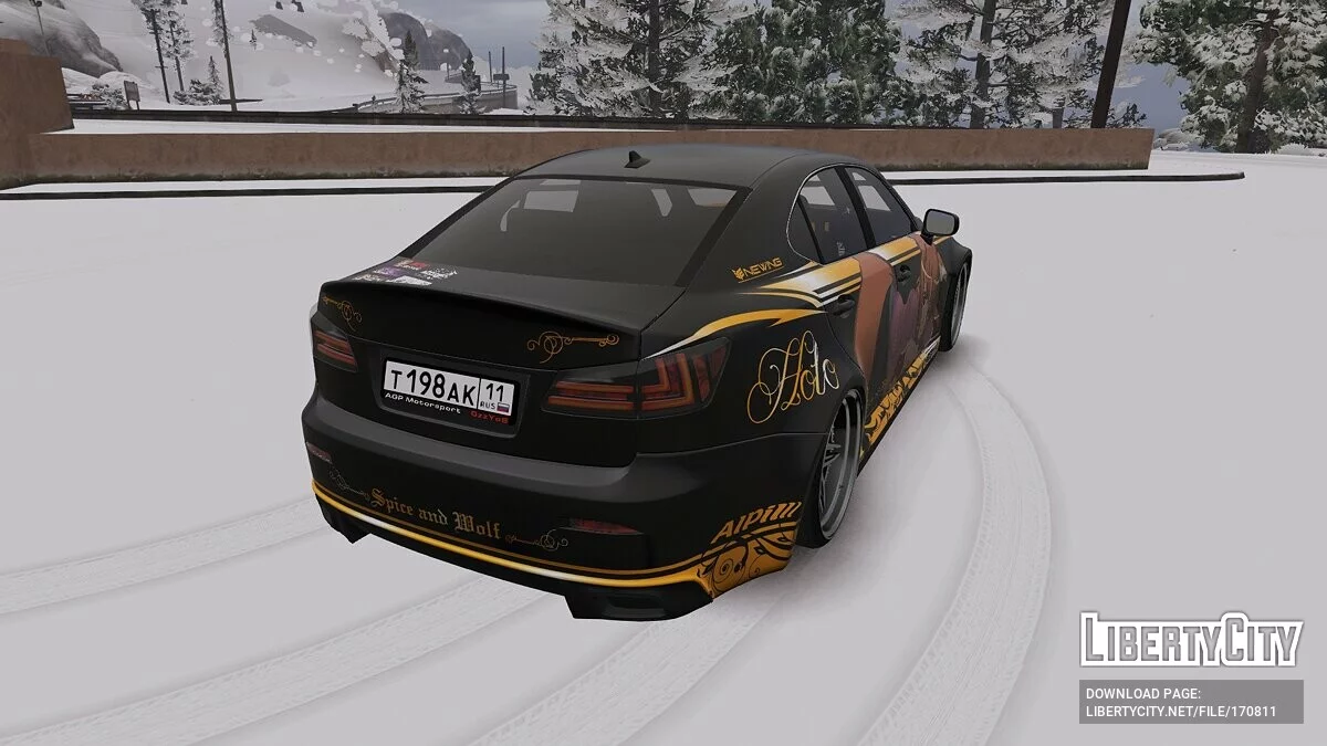 Lexus ISF Aimgain x HR Bodykit / GTA 5
