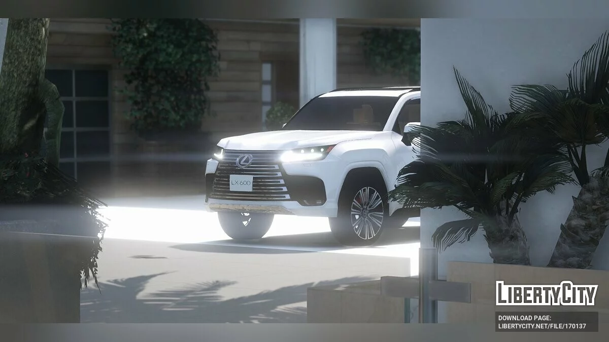 Lexus LX600 2022 v3.0 / GTA 5