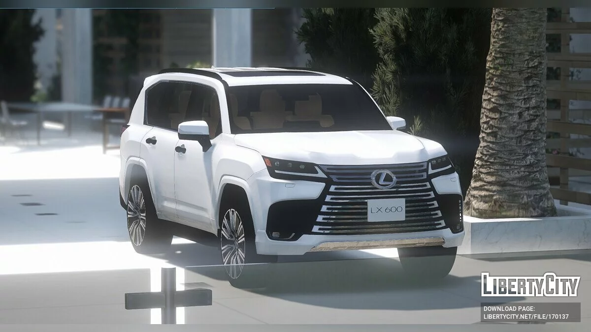 Lexus LX600 2022 v3.0 / GTA 5