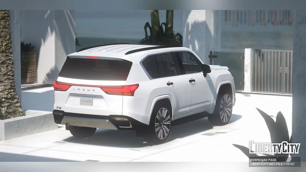 Lexus LX600 2022 v3.0 / GTA 5
