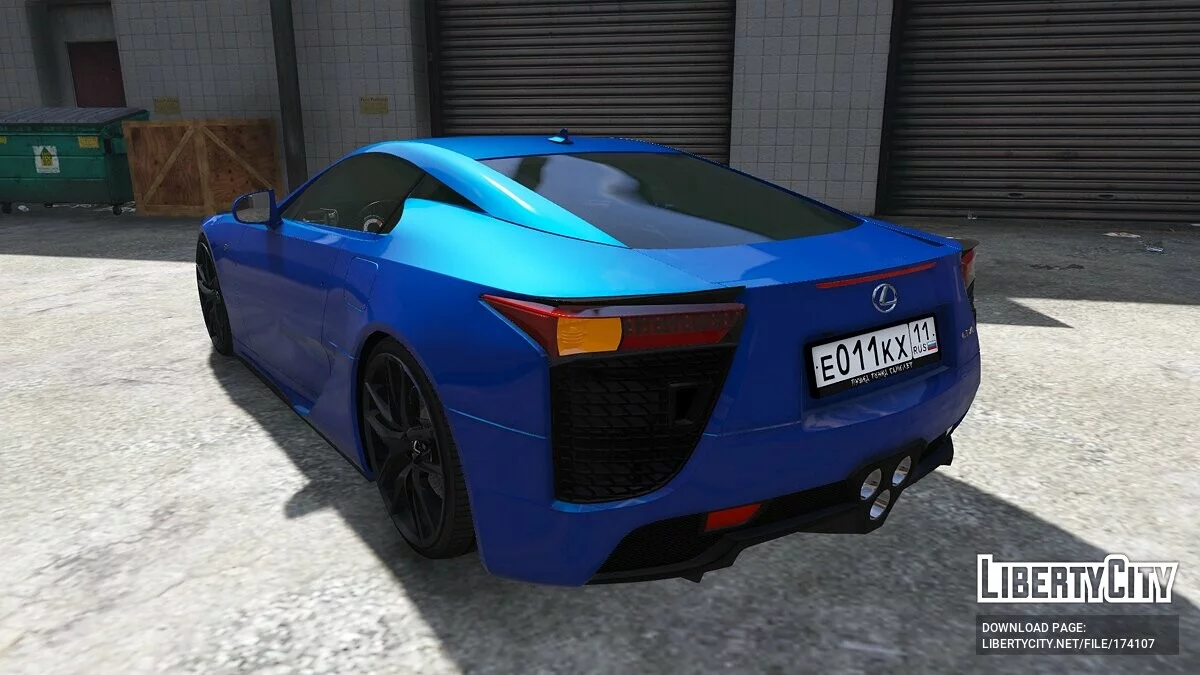 Lexus LFA 2012 / GTA 5