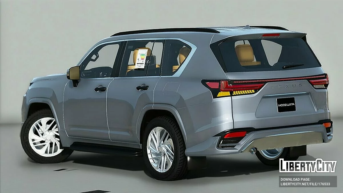 Lexus LX600 2022 Modellista v1.0 / GTA 5