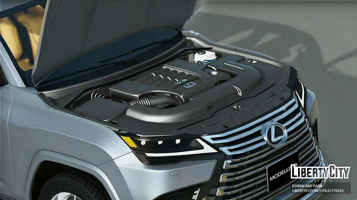 Lexus LX600 2022 Modellista v1.0 / GTA 5