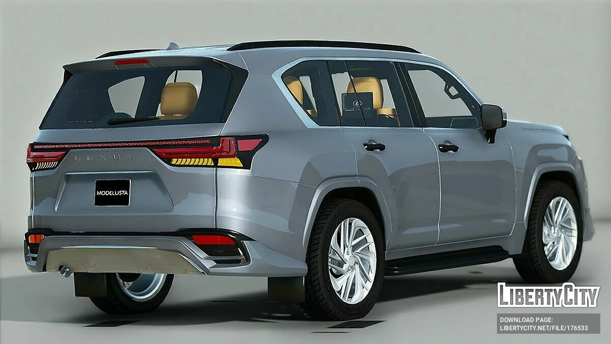 Lexus LX600 2022 Modellista v1.0 / GTA 5