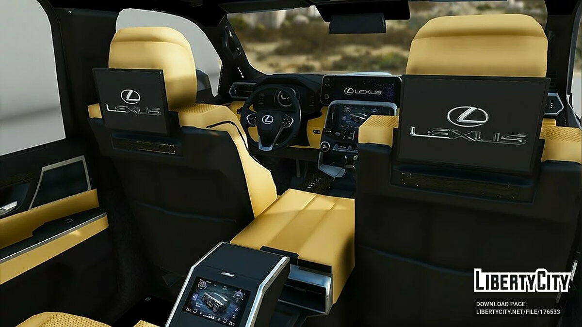 Lexus LX600 2022 Modellista v1.0 / GTA 5
