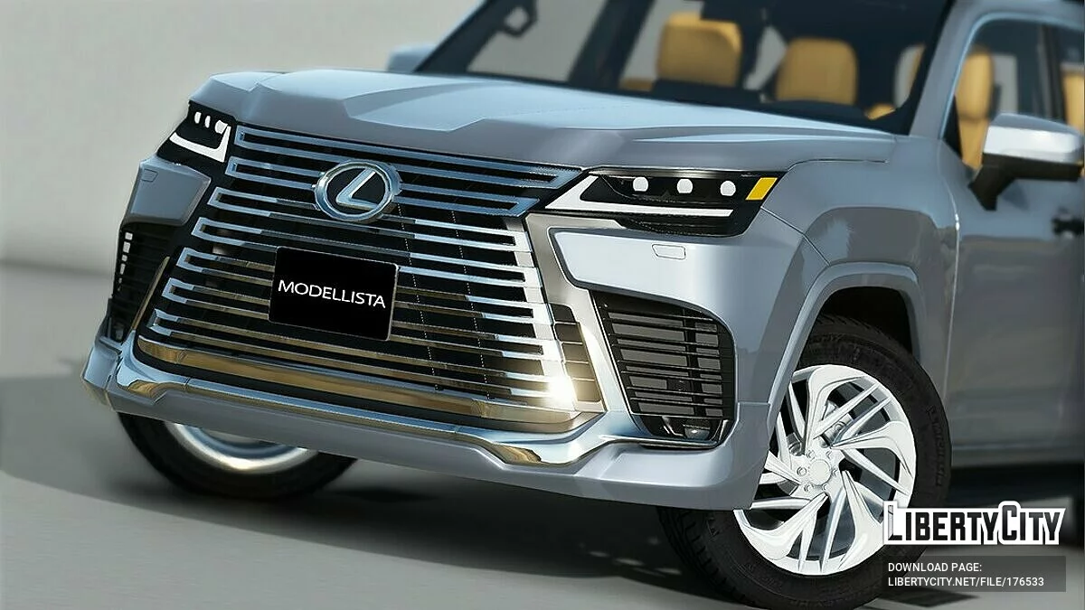 Lexus LX600 2022 Modellista v1.0 / GTA 5