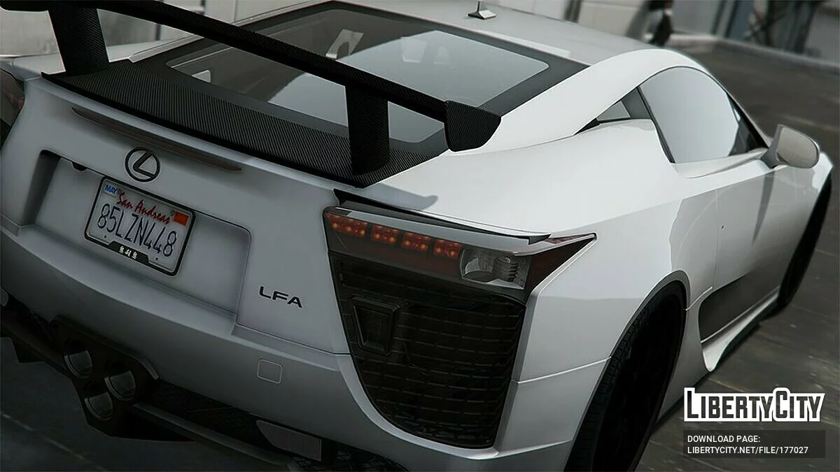 Lexus LFA Nurburgring Package '11 v1.0 / GTA 5