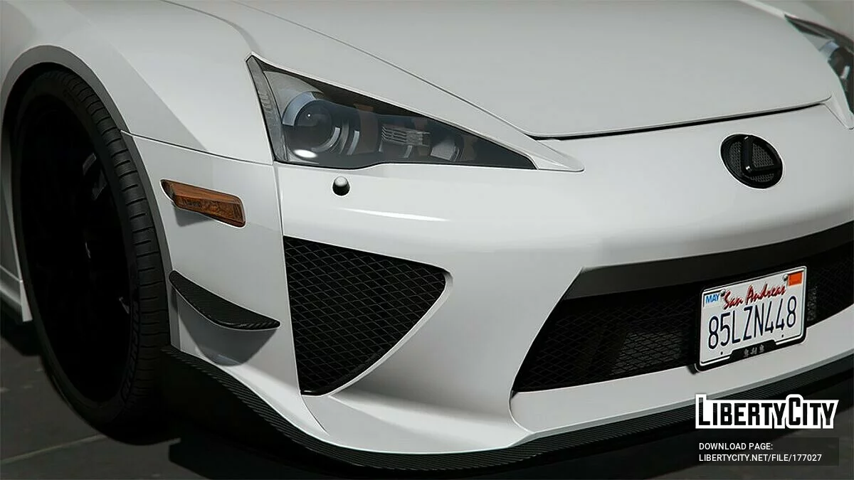 Lexus LFA Nurburgring Package '11 v1.0 / GTA 5