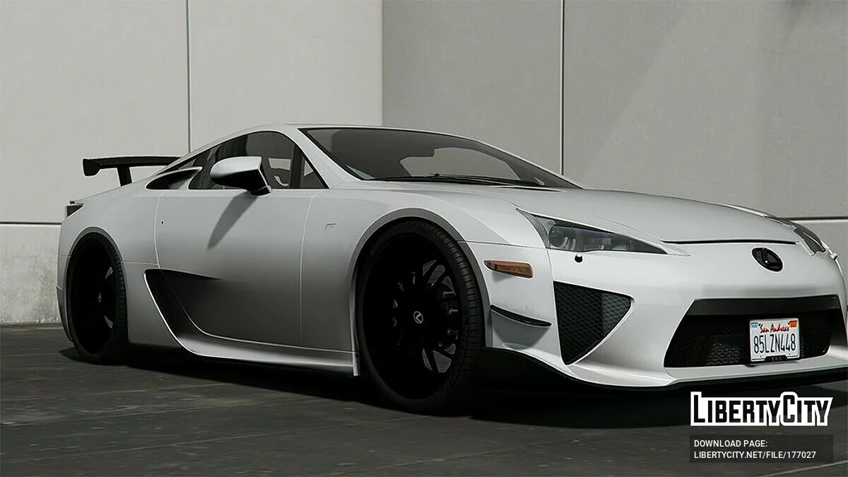 Lexus LFA Nurburgring Package '11 v1.0 / GTA 5