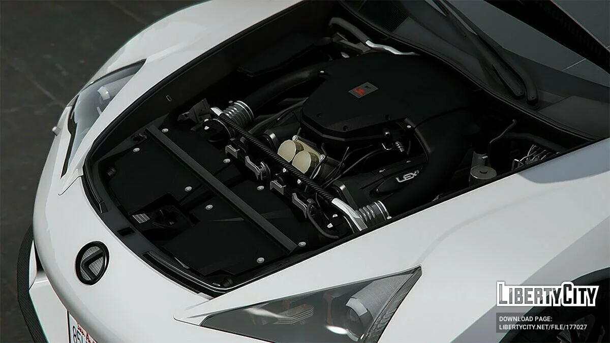 Lexus LFA Nurburgring Package '11 v1.0 / GTA 5