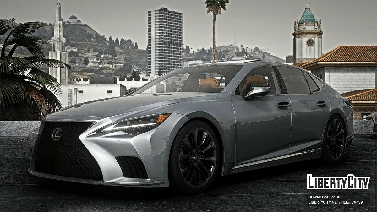 Lexus LS500H 2019 v1.0 / GTA 5