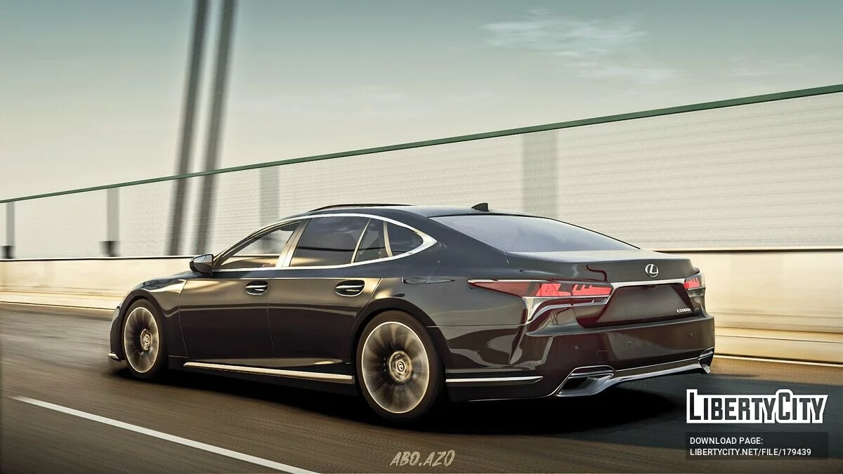 Lexus LS500H 2019 v1.0 / GTA 5
