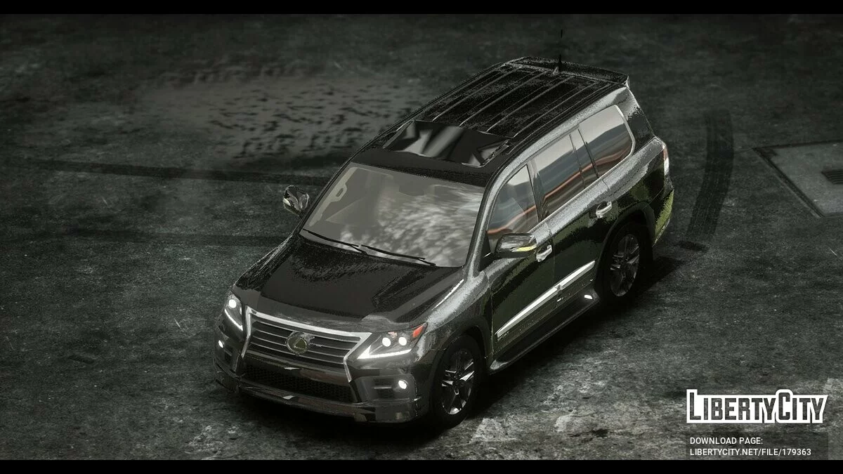 Lexus LX570 2015 Спорт v1.0 / GTA 5