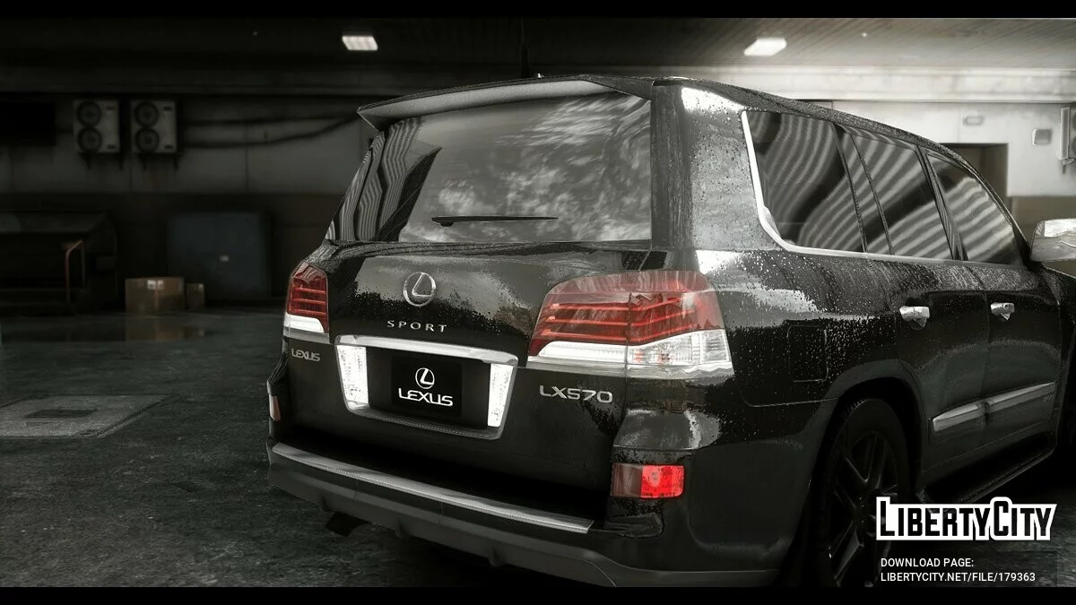 Lexus LX570 2015 Спорт v1.0 / GTA 5