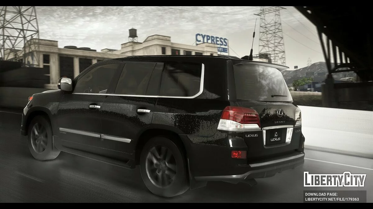 Lexus LX570 2015 Спорт v1.0 / GTA 5