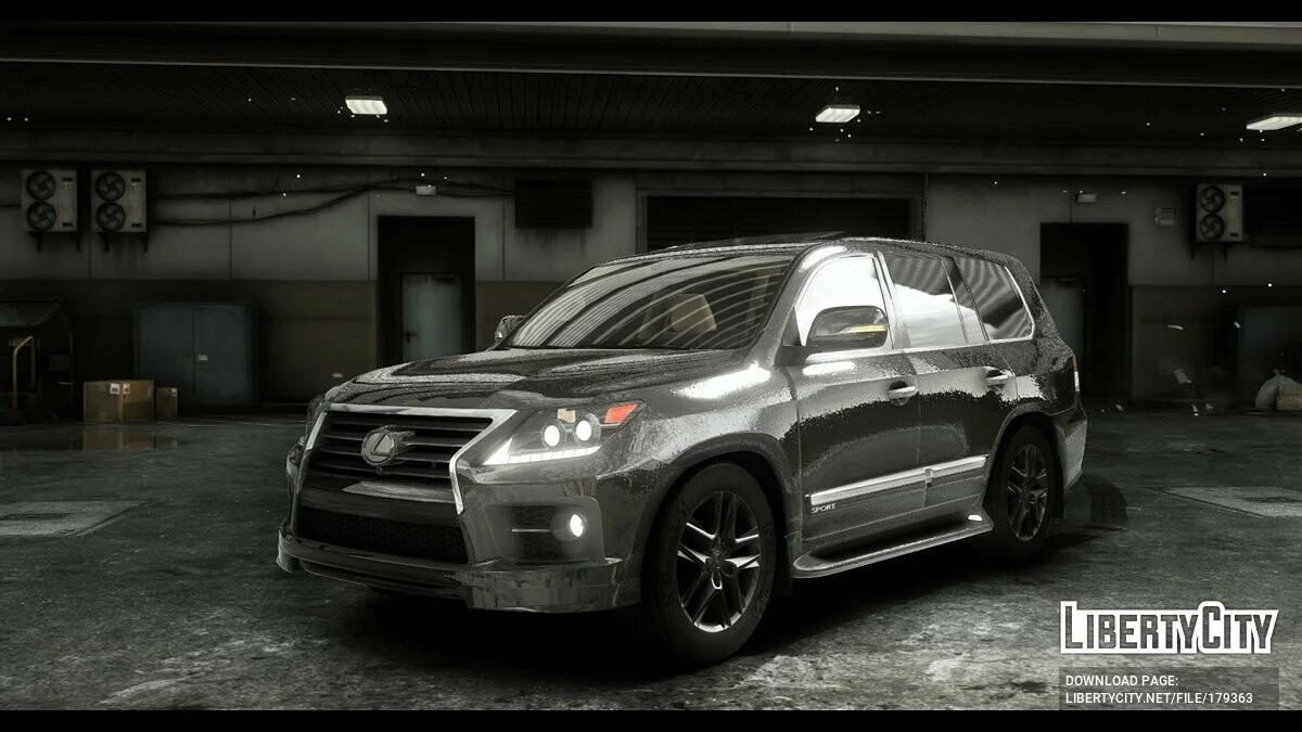 Lexus LX570 2015 Спорт v1.0 / GTA 5