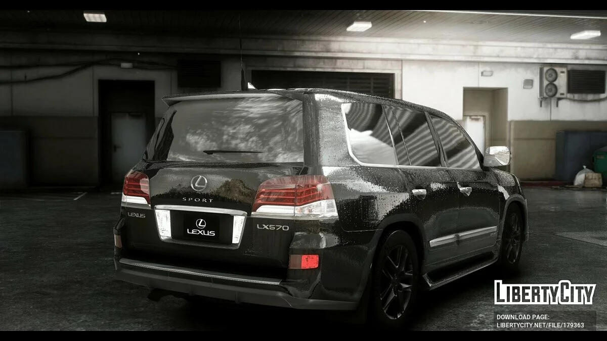 Lexus LX570 2015 Спорт v1.0 / GTA 5