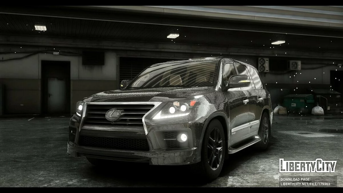 Lexus LX570 2015 Спорт v1.0 / GTA 5