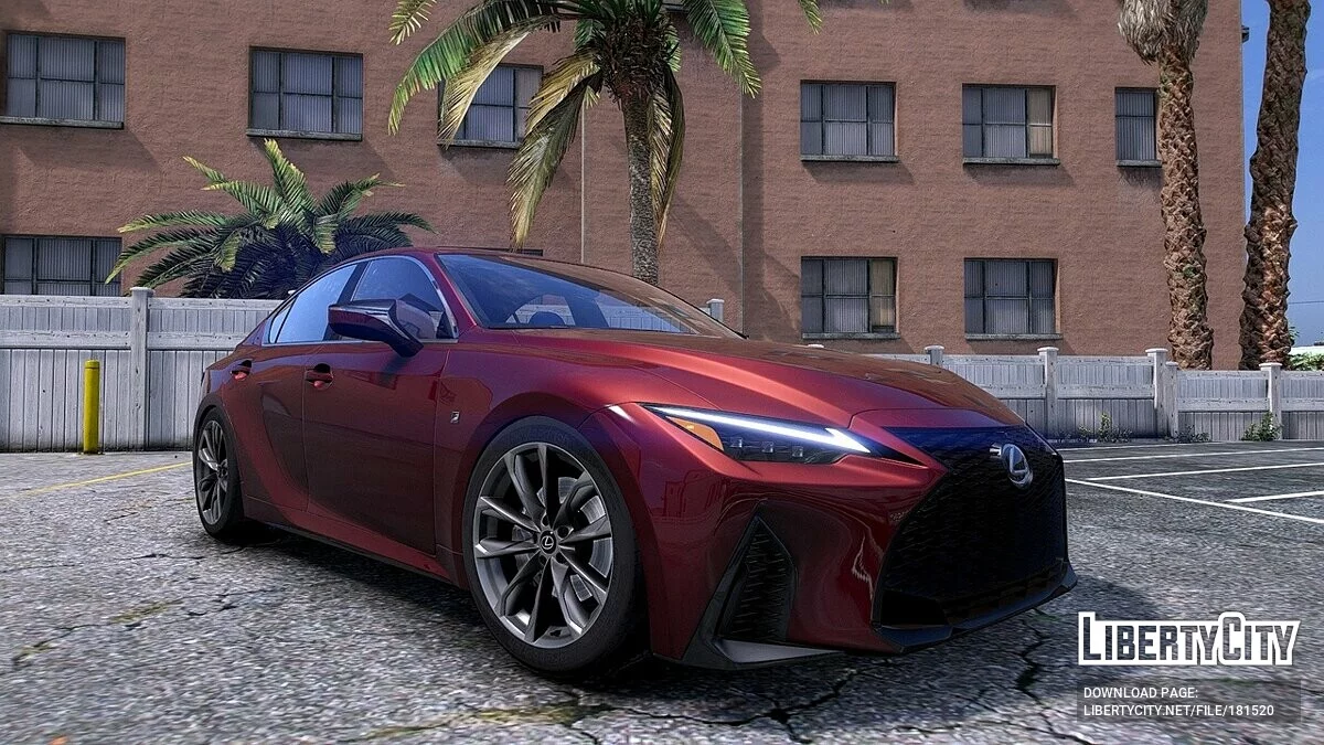 Lexus IS350 F-Sport 2021 / GTA 5