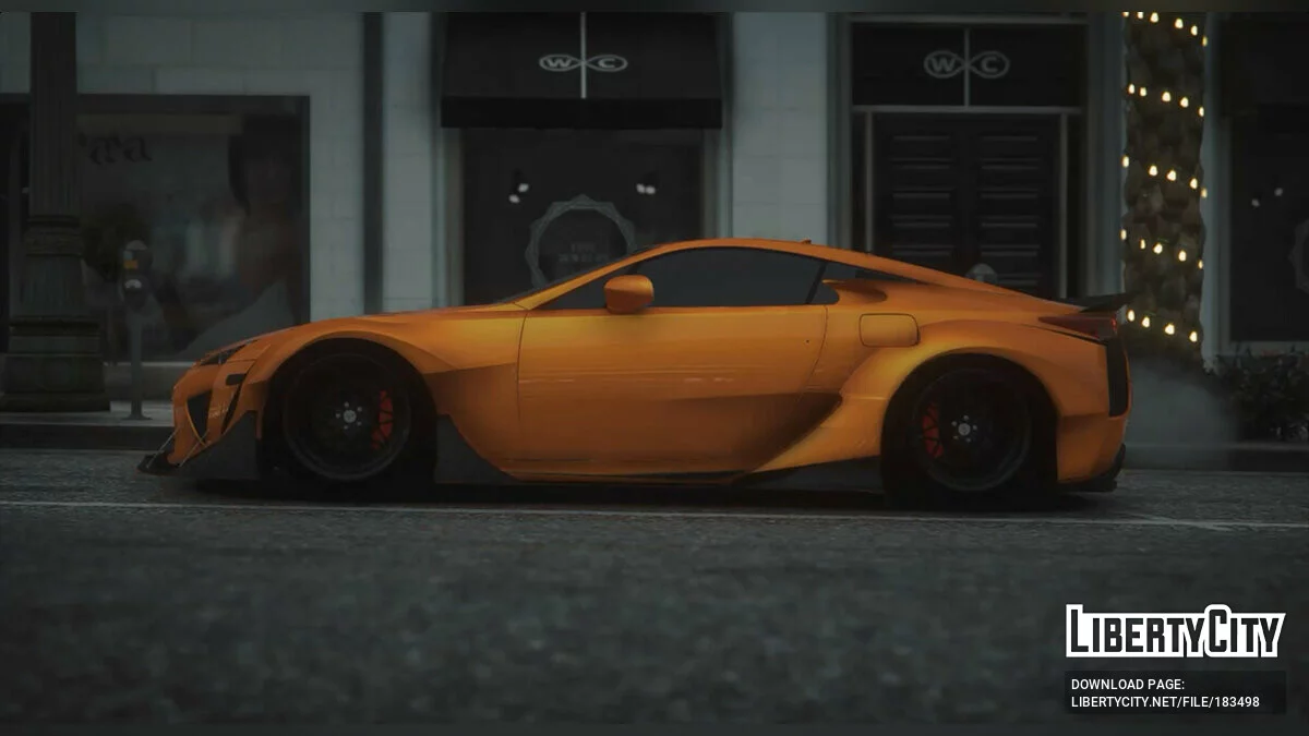 Kit Widebody do Lexus LFA / GTA 5