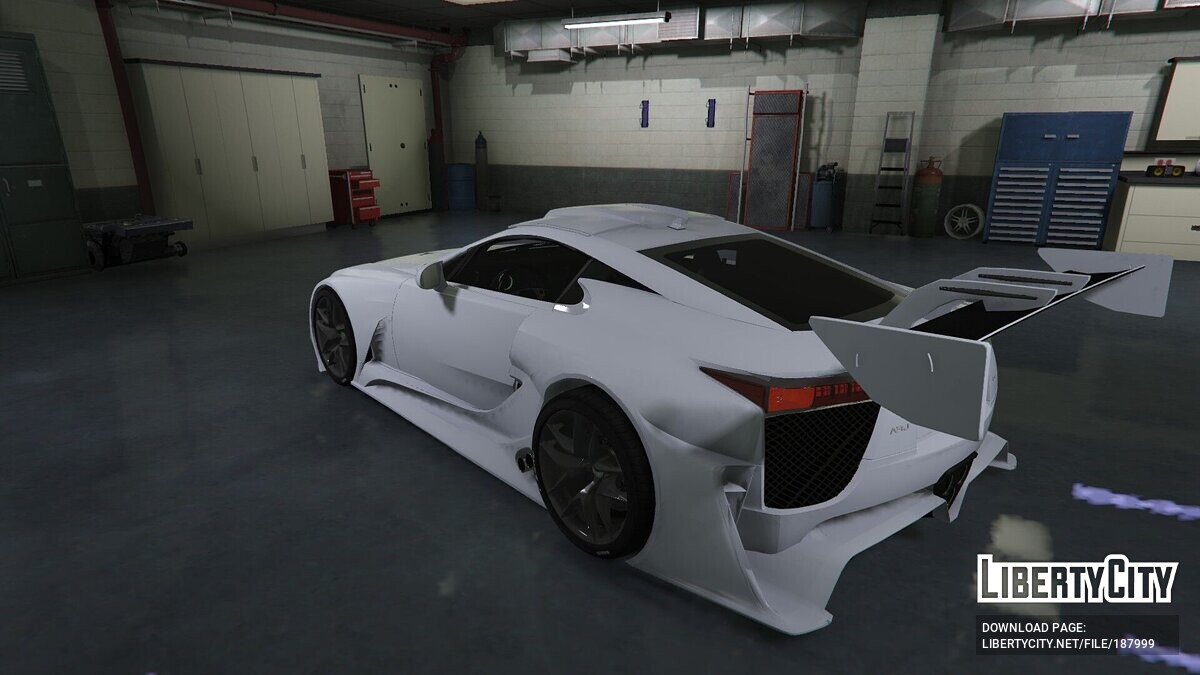 Скачать Lexus LFA Widebody для GTA