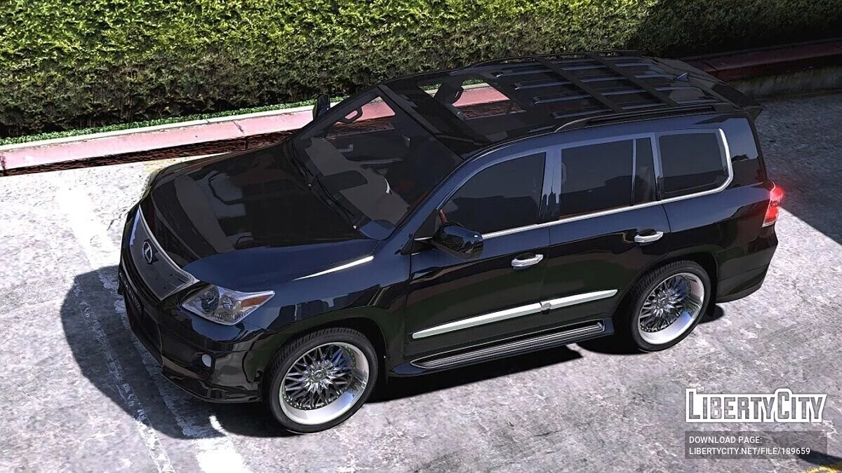 Lexus LX570 Luxury Sport 2008 / GTA 5