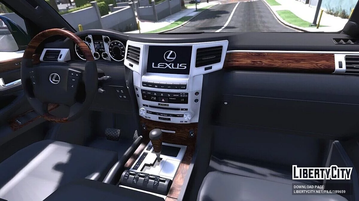 Lexus LX570 Luxury Sport 2008 / GTA 5