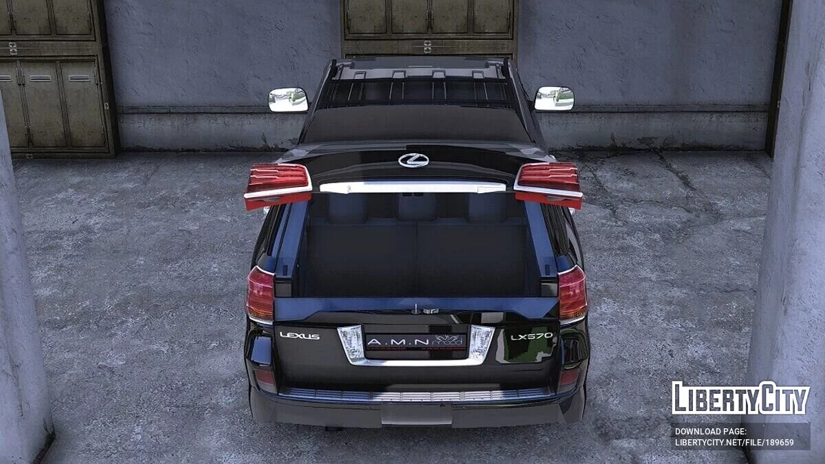 Lexus LX570 Luxury Sport 2008 / GTA 5