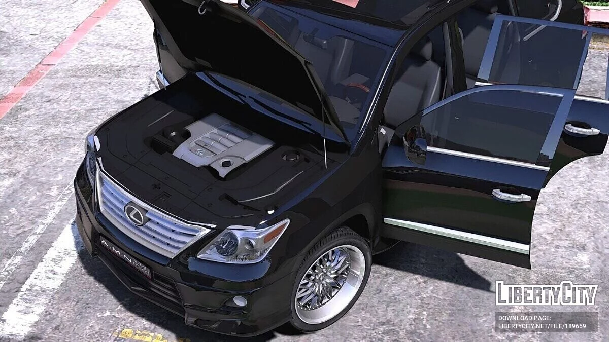 Lexus LX570 Luxury Sport 2008 / GTA 5